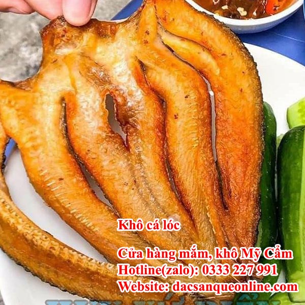 Khô cá lóc quận 1 cửa hàng Mỹ Cẩm giá rẻ, chất lượng