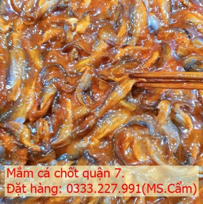 Mua mắm cá chốt ở quận 7